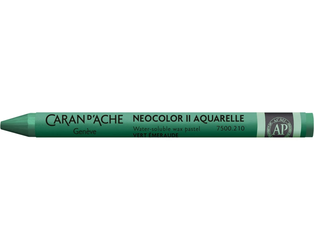 Caran d'Ache Wachsmalstifte Neocolor 2 wasservermalbar Grün