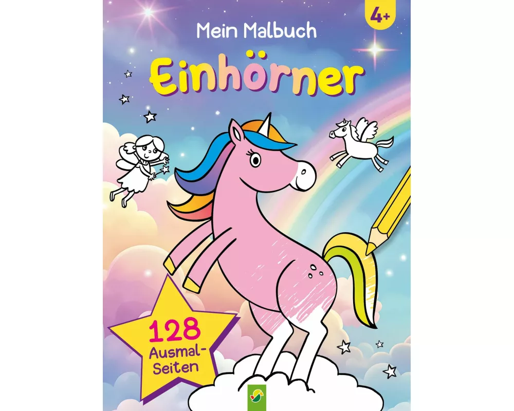 Mein Malbuch Einhörner