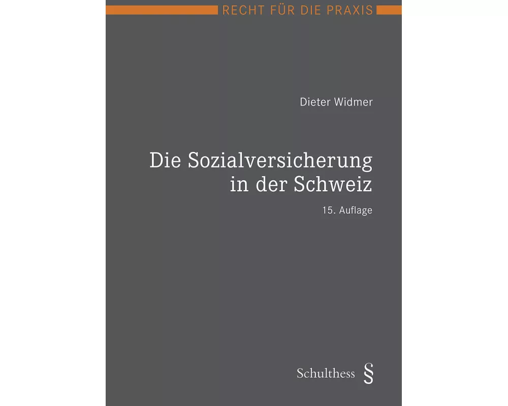 Die Sozialversicherung in der Schweiz