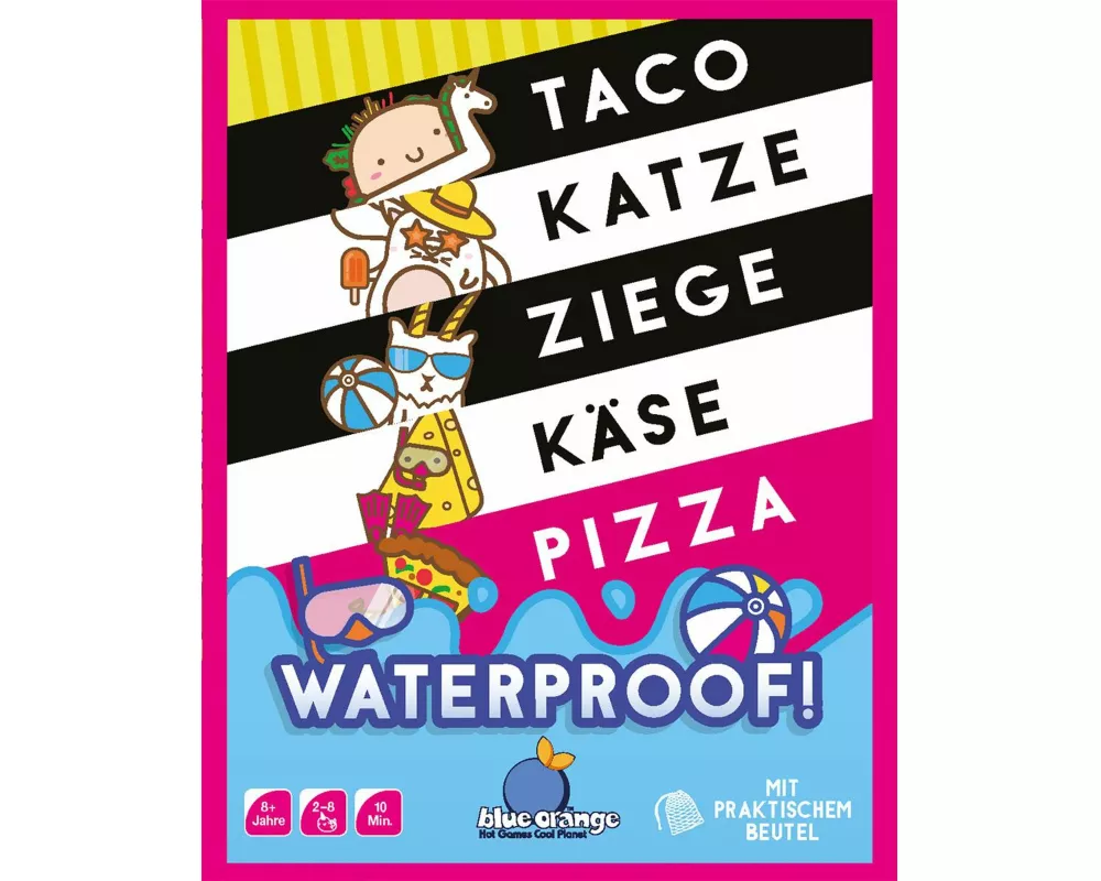 Taco Katze Ziege Käse Pizza Waterproof!