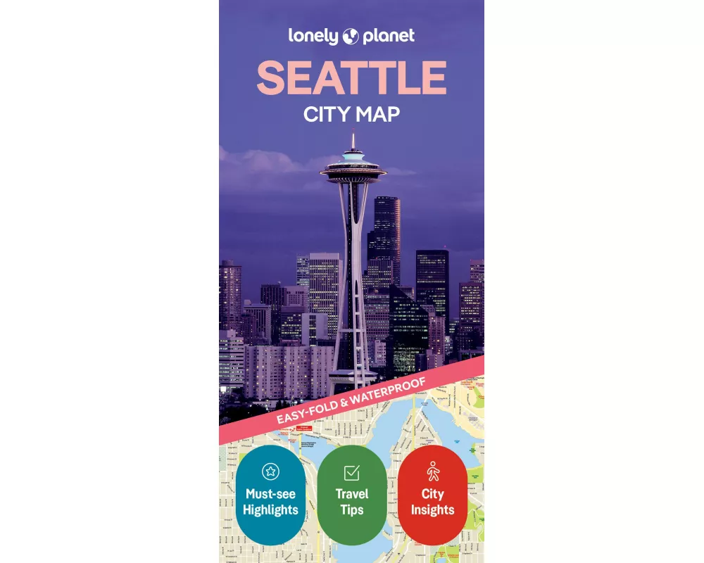 Lonely Planet Seattle City Map