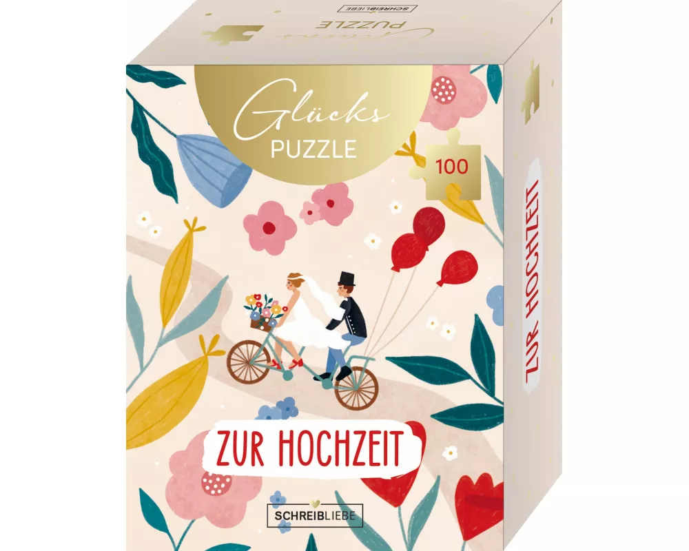 Glückspuzzle-Hochzeit