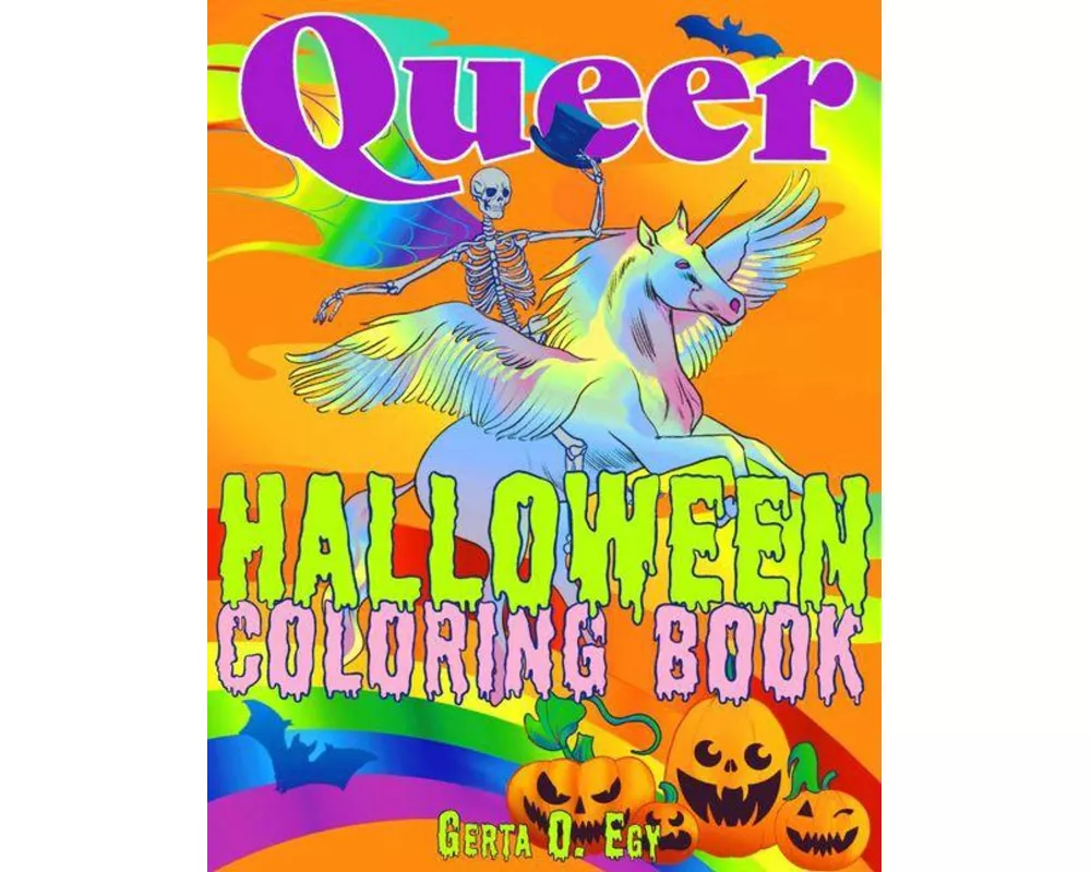 Queer Halloween Coloring Book