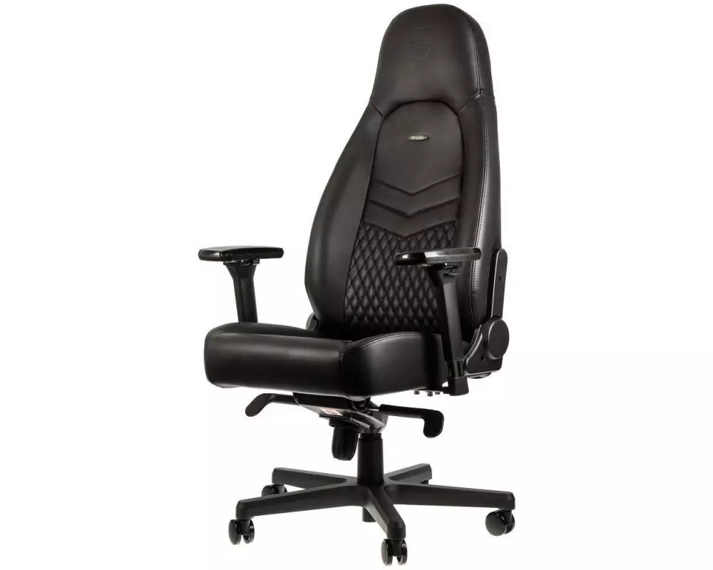 noblechairs Gaming-Stuhl ICON Echtleder Schwarz