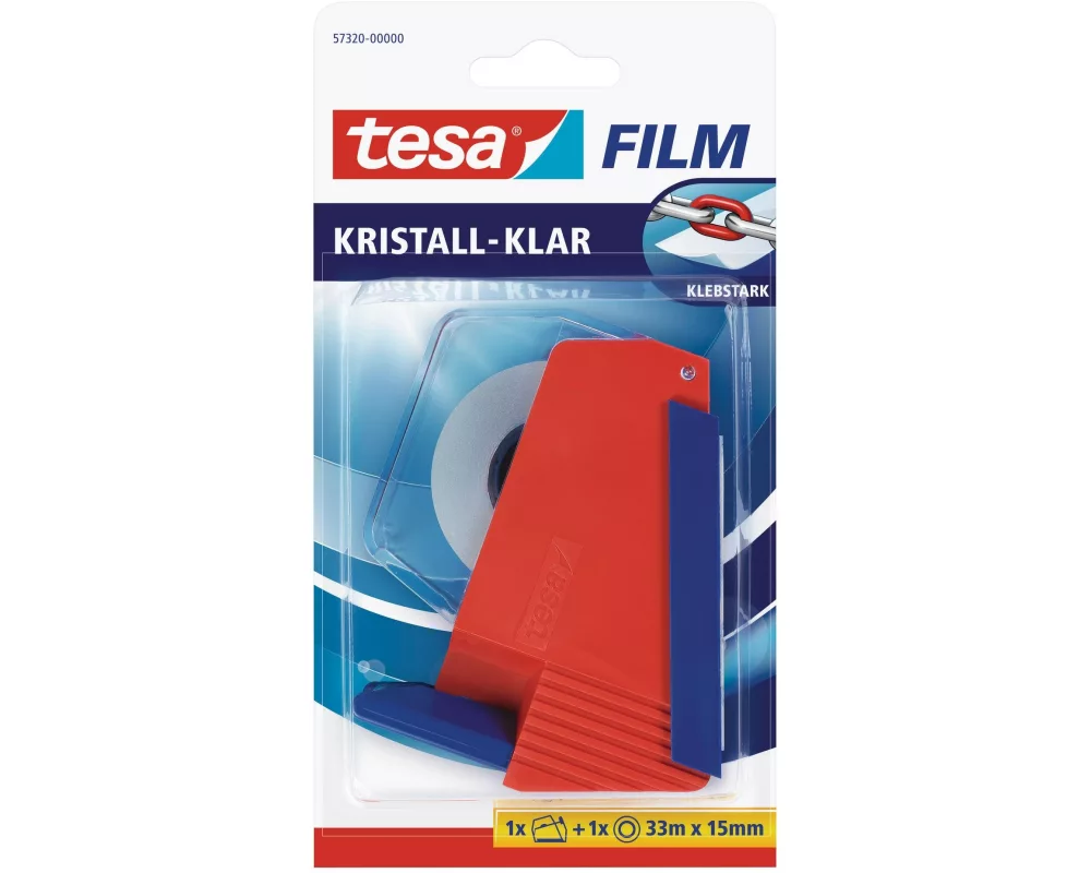tesa tesafilm Haushaltsabroller kritall-klar