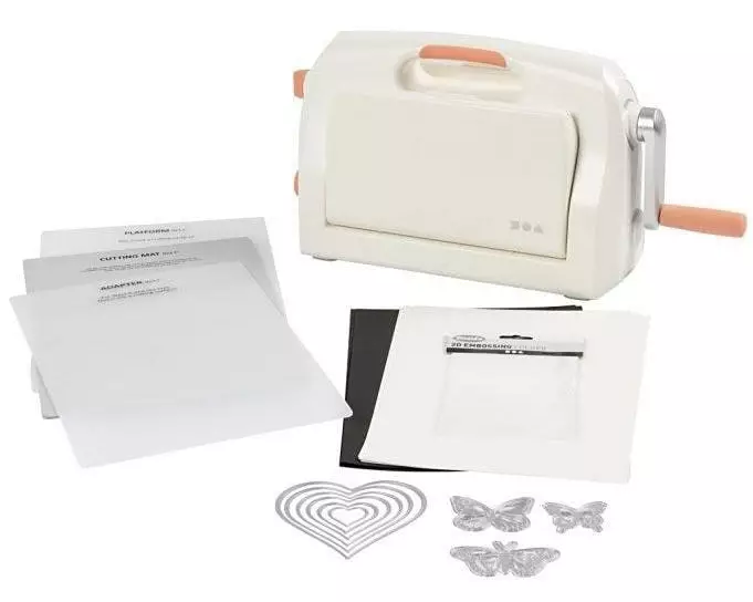 Creativ Company Stanz- und Prägemaschine A4, 210 x 297 mm