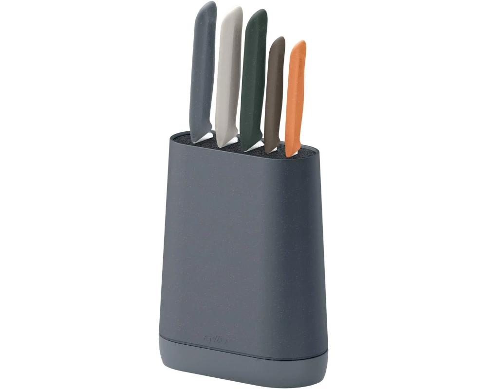 Zyliss Messerblock-Set mit Messer 6-teilig Mehrfarbig