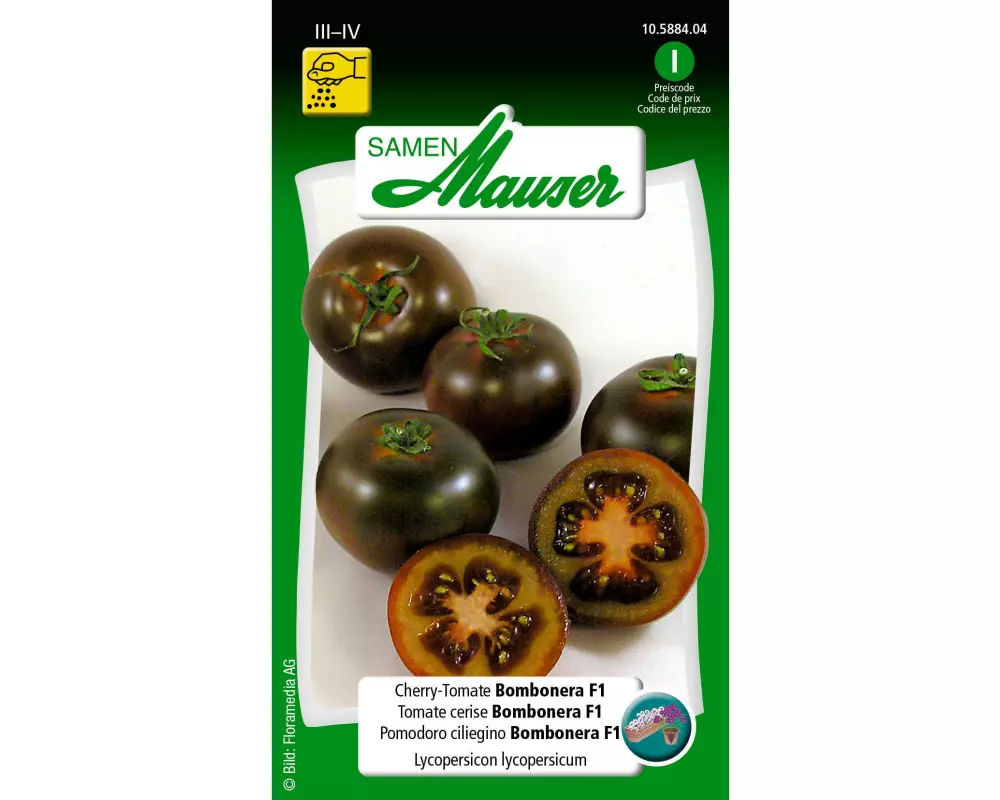 Samen Mauser Samen Alte Sorte Cherry-Tomate Bombonera F1