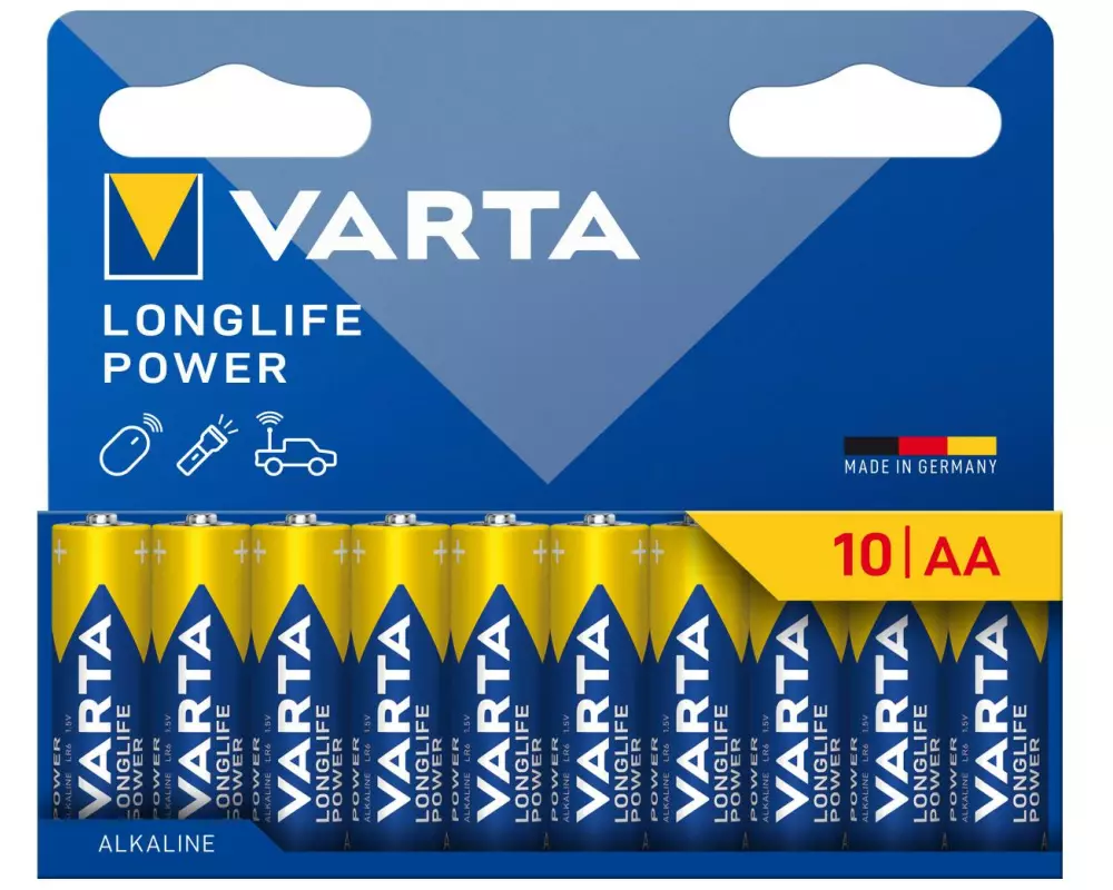 Varta Batterie Longlife Power AA , 10 Stück