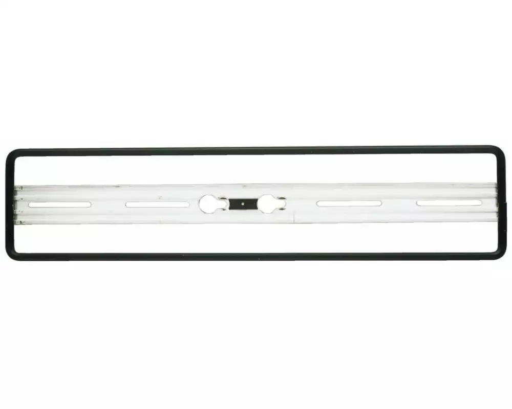 Quick-fix Kennzeichenhalter Schwarz, 50 × 11 cm