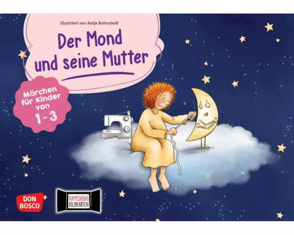 Der Mond und seine Mutter. Kamishibai Bildkartenset