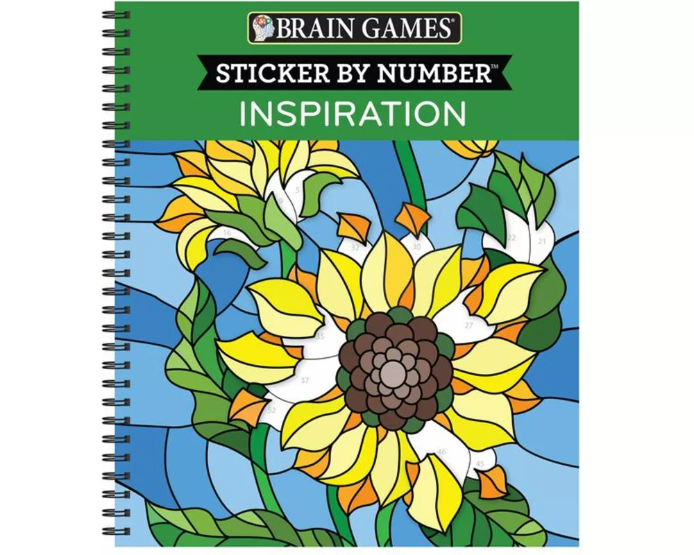 Brain Games - Sticker by Number: Inspiration