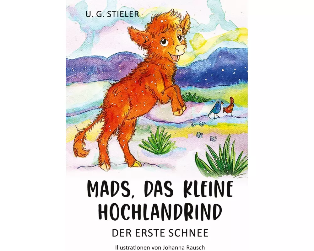 Mads, das kleine Hochlandrind
