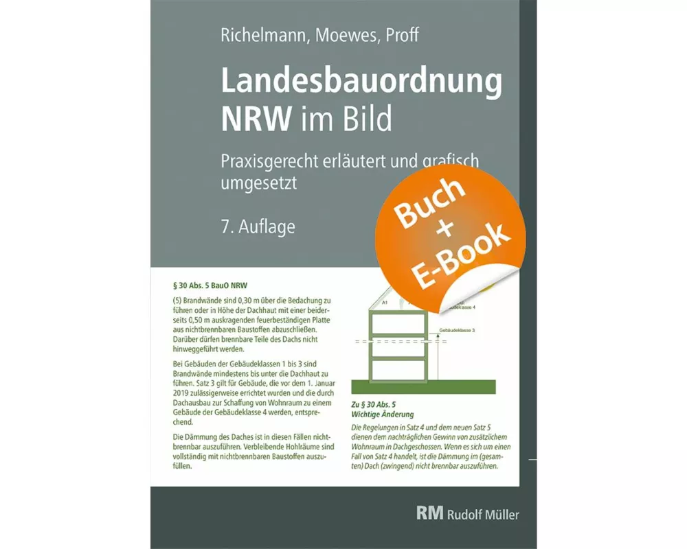 Landesbauordnung NRW im Bild - mit E-Book (PDF)