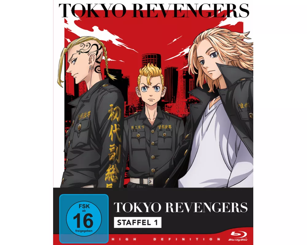 Tokyo Revengers - Staffel 1 - Vol.1 - Blu-ray - mit Sammelschuber (Limited Edition)