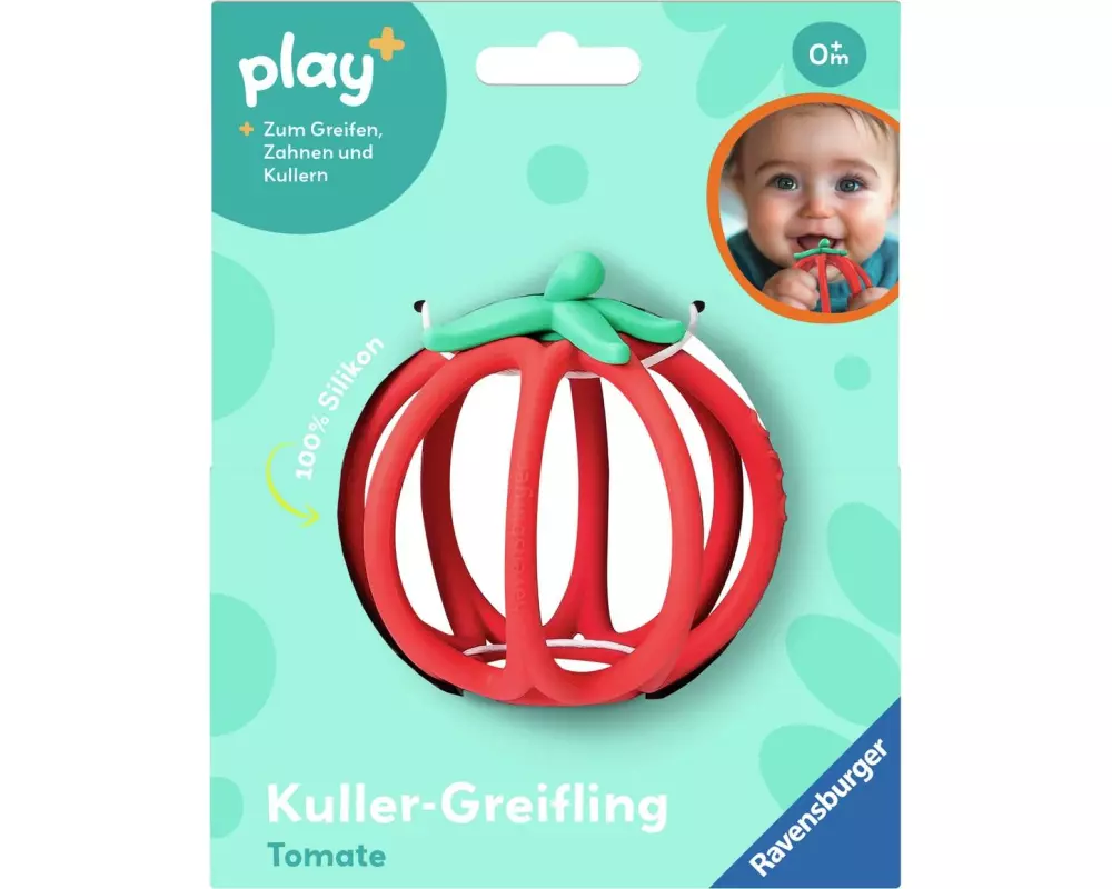 play+ Greifling Kuller Tomate