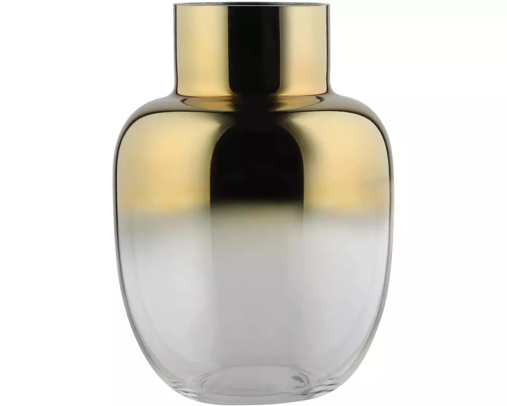 EGLO Vase Sirannana 20 cm, Gold/Transparent