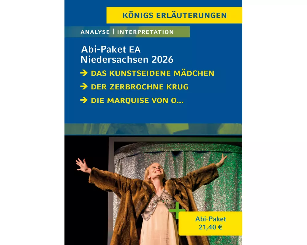Abitur Niedersachsen 2026 EA Deutsch - Abi-Paket