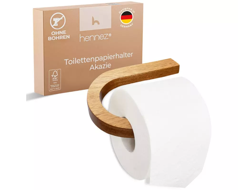 Hennez Toilettenpapierhalter Evan Nature