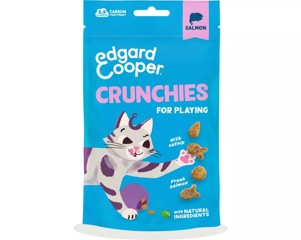 Edgard & Cooper Katzen-Snack Crunchies Lachs 50 g