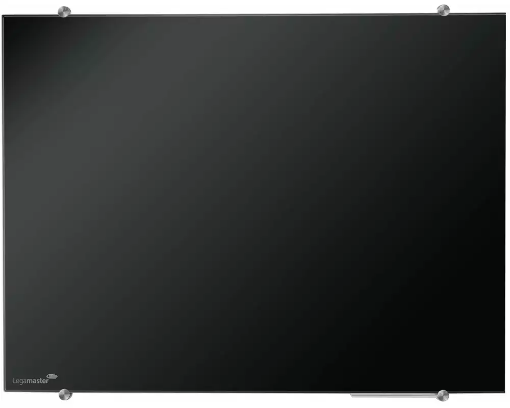 Legamaster Magnethaftendes Glassboard Colour 100 cm x 150 cm, Schwarz