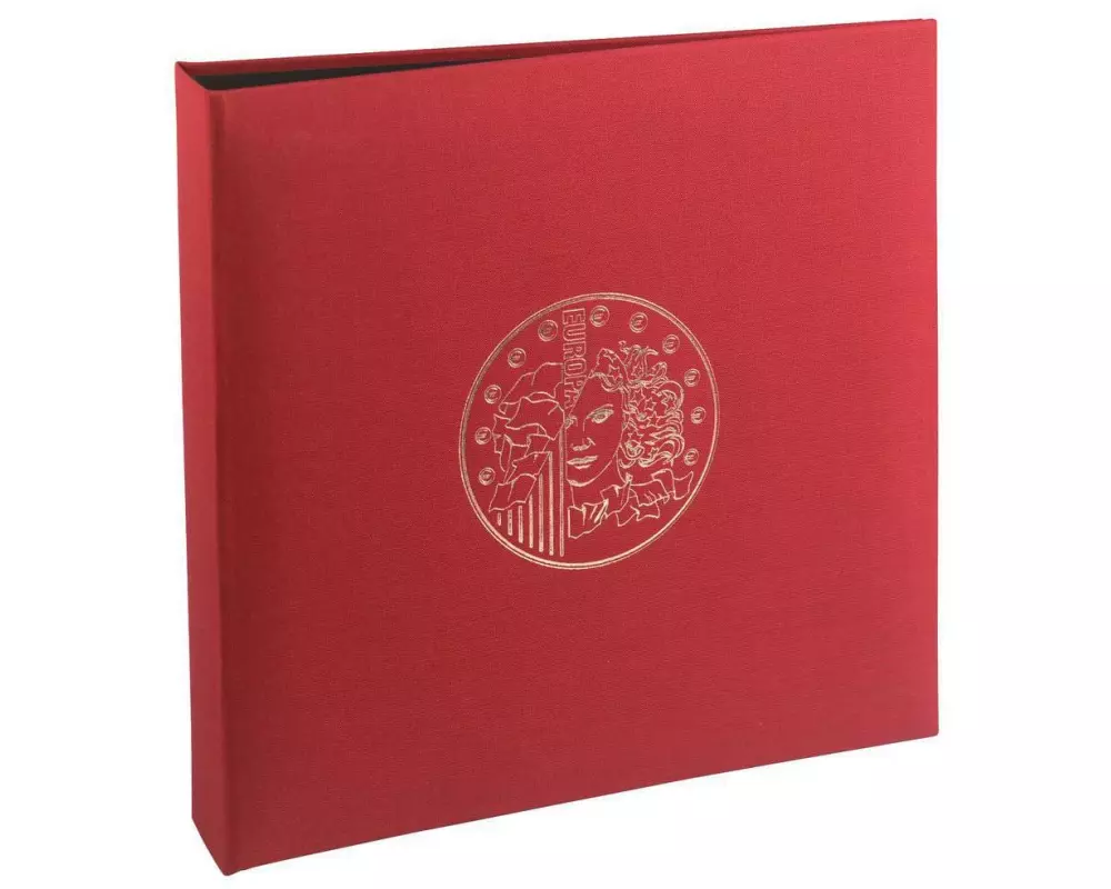 Exacompta Sammelordner Münze, 24.5 x 25 cm, Bordeaux