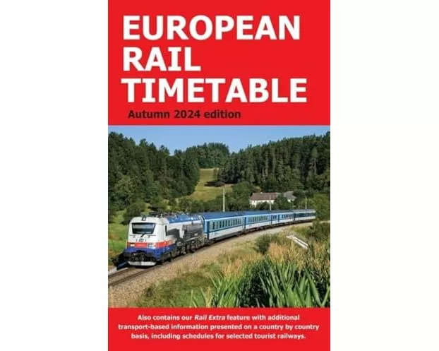 European Rail Timetable Autumn 2024