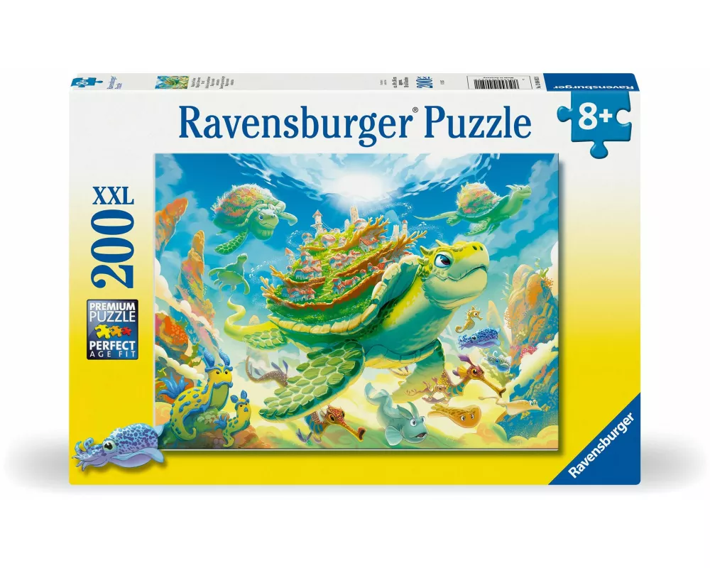 Kinderpuzzle 200 XXL Teile - Magische Tiefsee