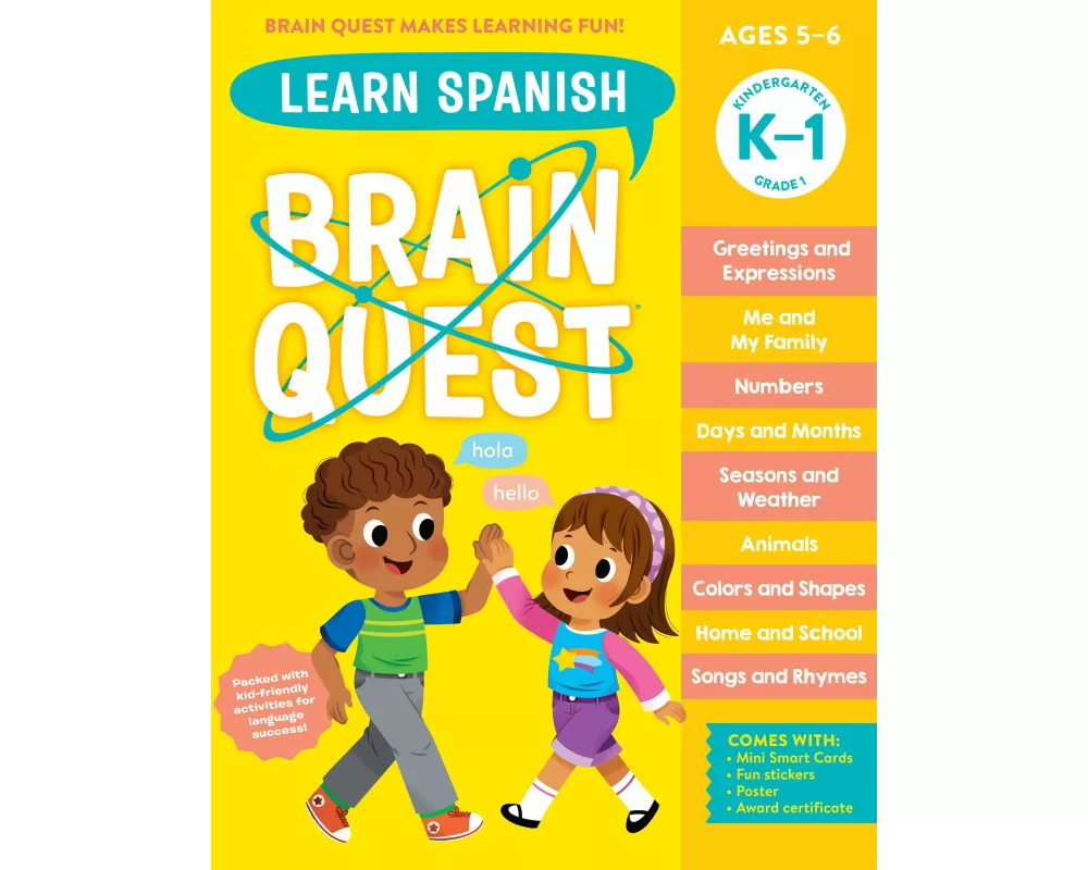Brain Quest Workbook: Learn Spanish