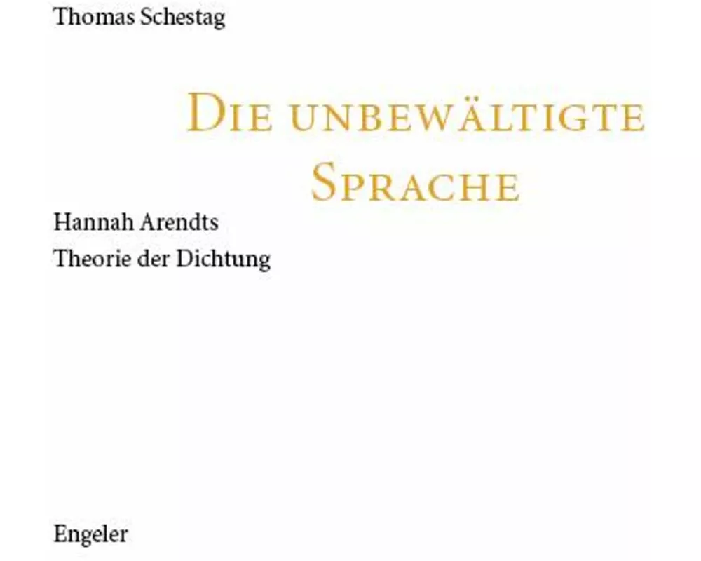 Die unbewältigte Sprache