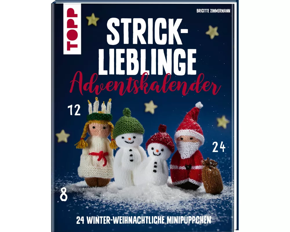 Strick-Lieblinge Adventskalender. Adventskalenderbuch