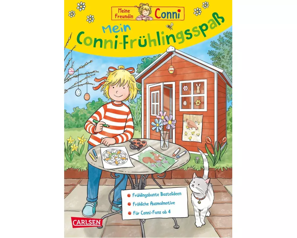 Conni Gelbe Reihe (Beschäftigungsbuch): Mein Conni-Frühlings-Spaß