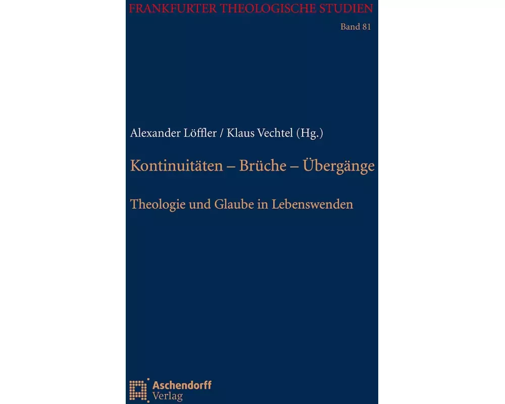 Kontinuitäten - Brüche - Übergänge
