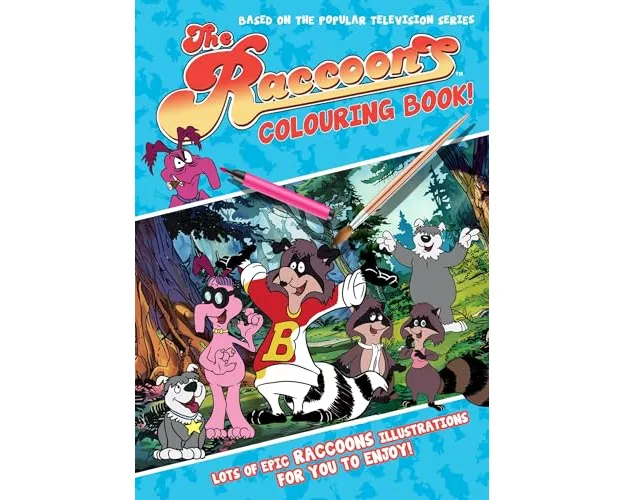 The Raccoons Colouring Book