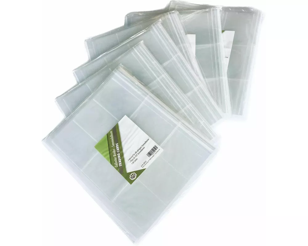Sammelmappe für Sammelkarten, 24 Seiten & 432 Trading Cards