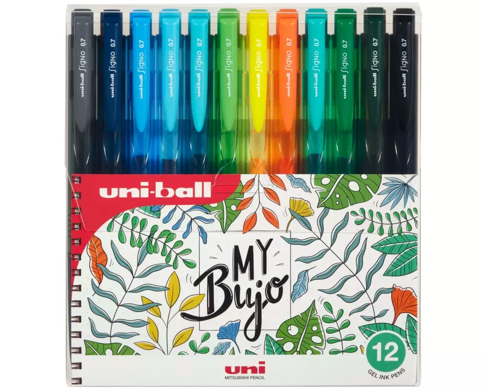 Uni Gelschreiber uni-ball UMB-155N Keine Angabe, 12 Stück