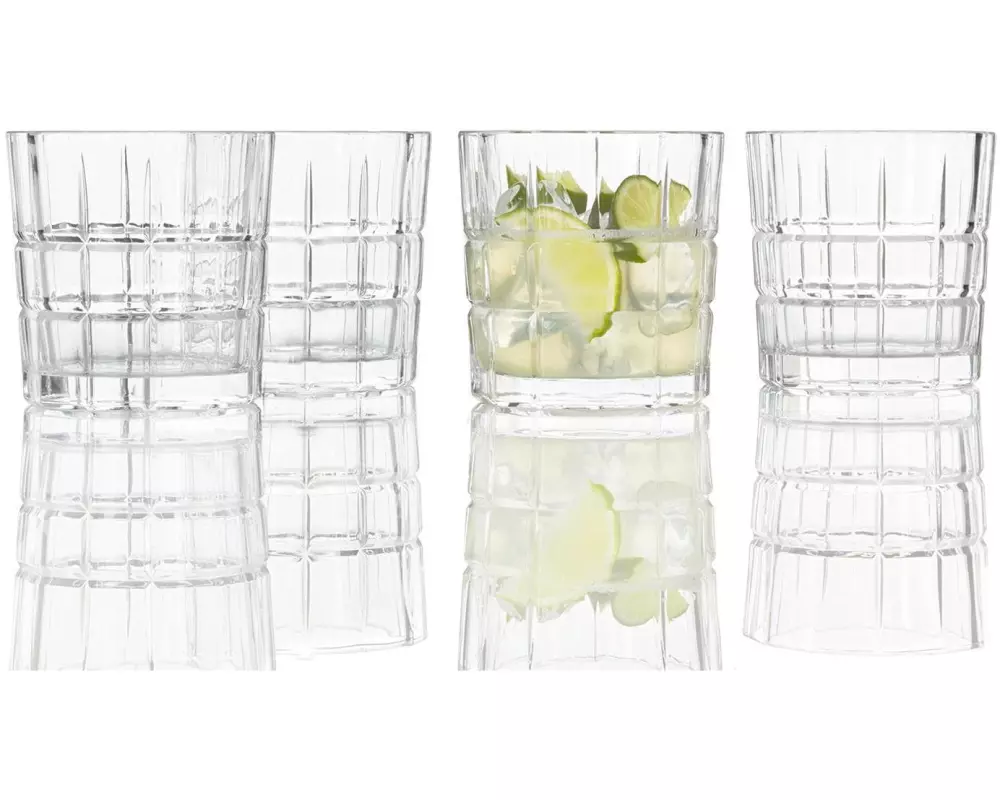 Leonardo Whiskyglas Spiritii 360 ml, 4 Stück, Transparent