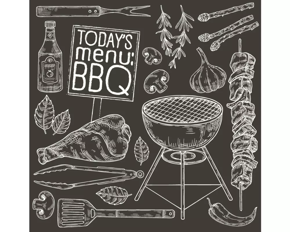 Paper + Design Papierservietten BBQ Today 33 cm x 33 cm, 20 Stück