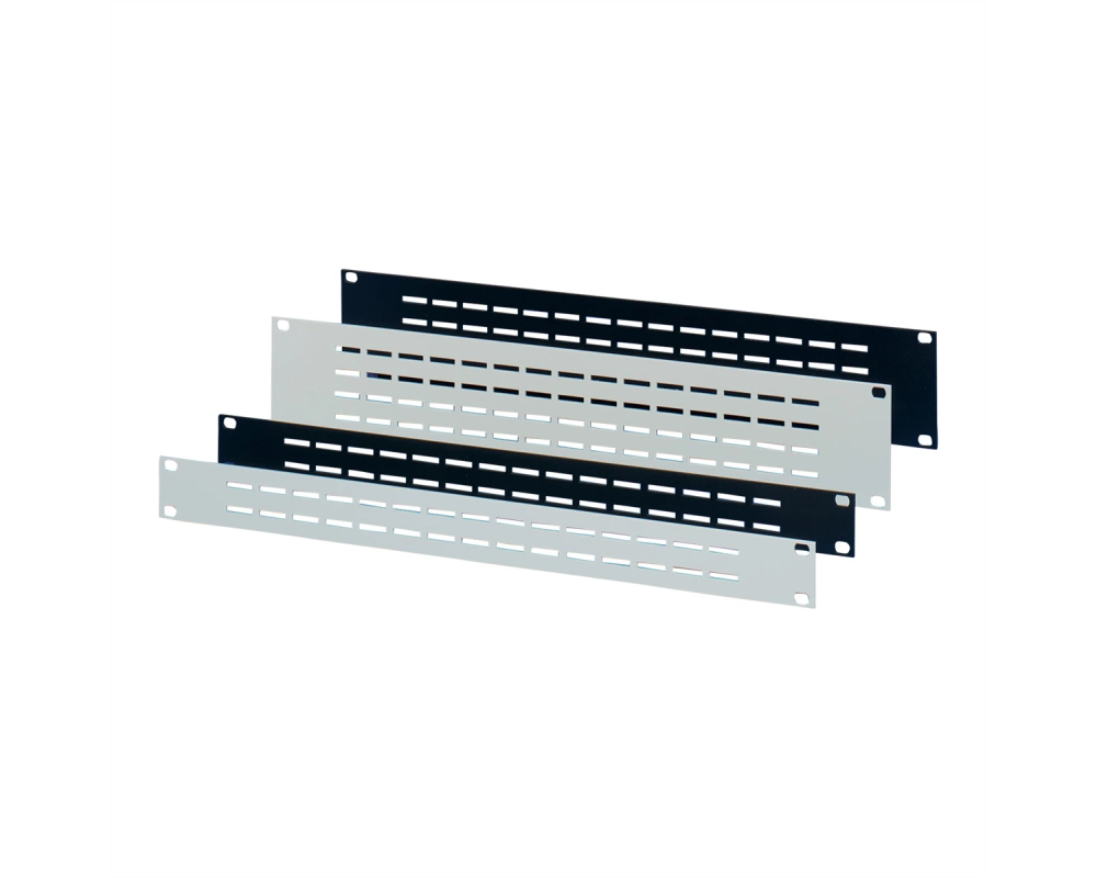 SCHROFF 19"-Belüftungsfrontplatten - 19"BELUEFT.FRONTPL. 1HE ELOX