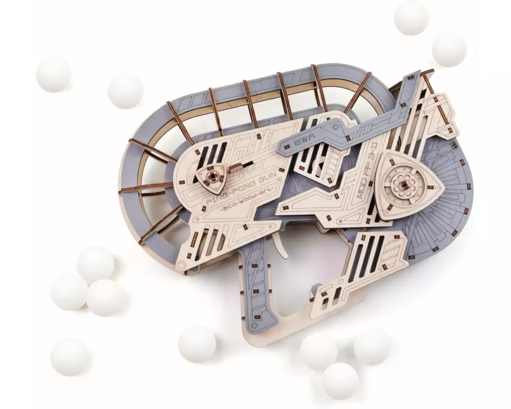 Eco-Wood-Art Bausatz PING-PONG Gun