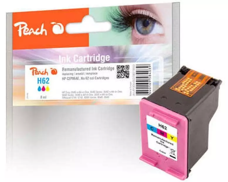 Peach Tinte HP Nr. 62 (C2P06AE) Color