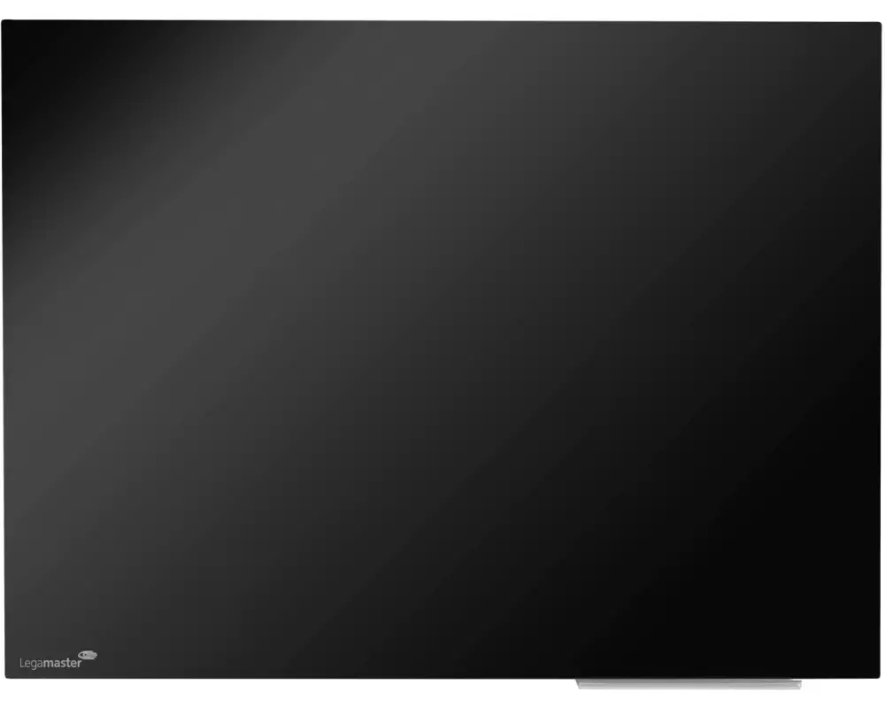 Legamaster Magnethaftendes Glassboard Colour 90 cm x 120 cm, Schwarz