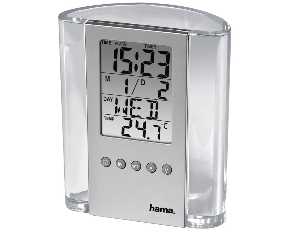 HAMA LCD-Thermometer 186356 und Stifthalter