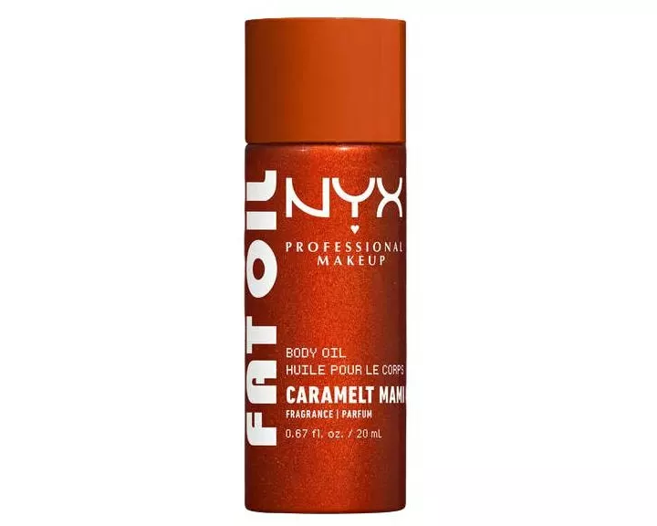 NYX Professional Makeup Fat Oil Body Oil Caramelt Mami, 20 ml