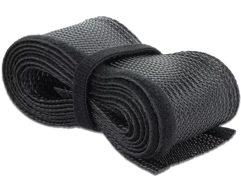 Delock Kabelschlauch 2 m x 19 mm Schwarz