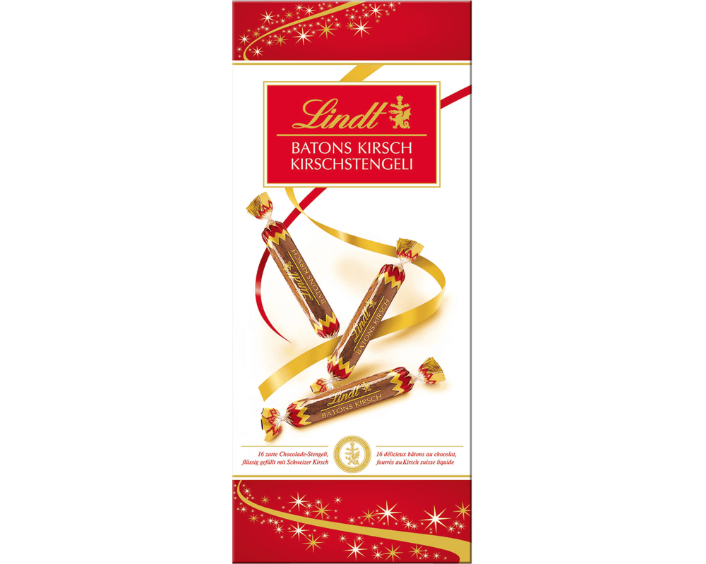 LINDT Kirschstengeli 470504 125g