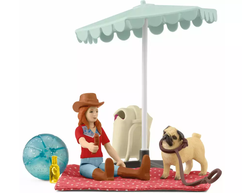 Schleich Spielfigurenset Horse Club Ausflug zum Badesee