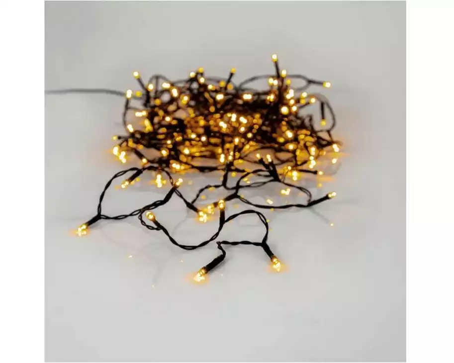 Star Trading LED Lichterkette Golden 12.6 m, 180 Lampen