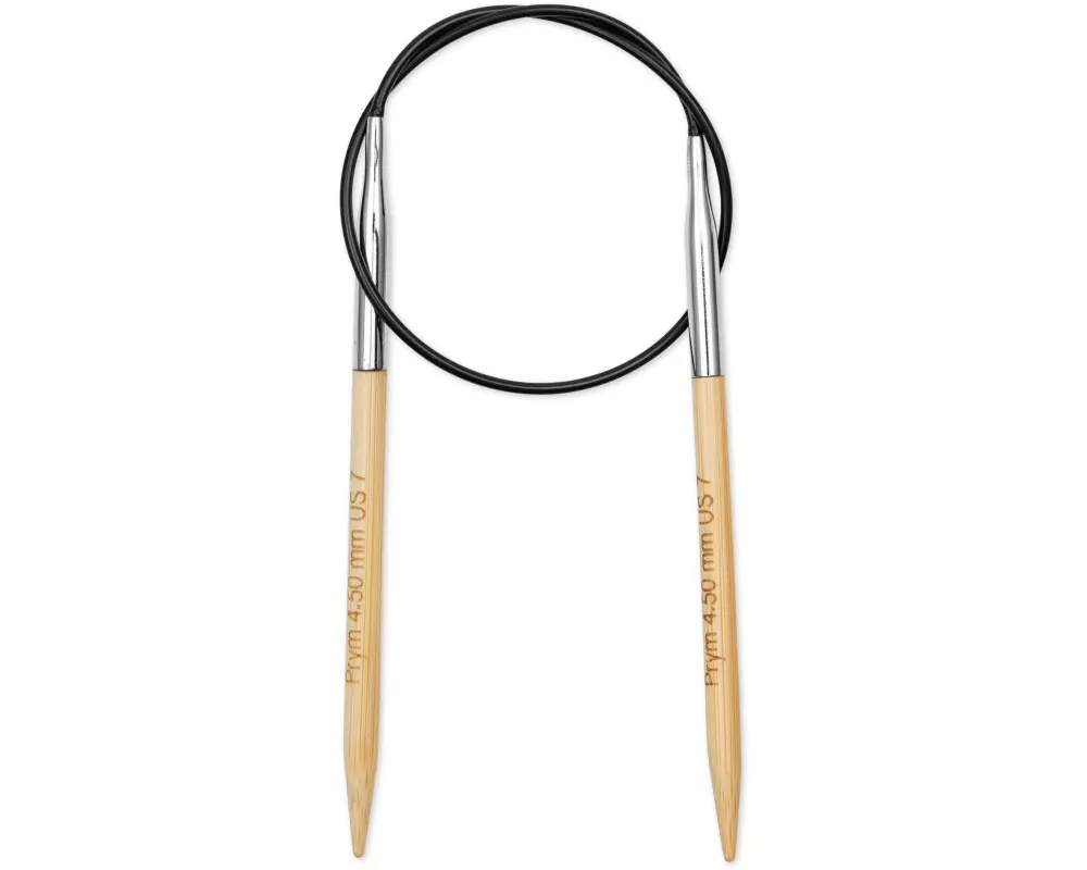 Prym 1530 Rundstricknadel BAMBUS 4.50 mm, 40 cm