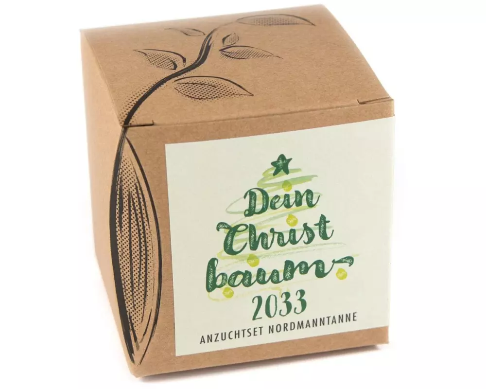 Naturkraftwerk Anzuchtset Dein Christbaum 2033, mit Nordmanntanne